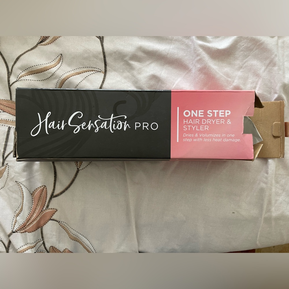 Pink Hair Dryer & Styler